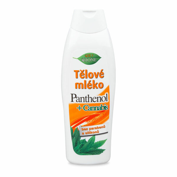 Panthenol + Cannabis Telové mlieko 500ml BIO